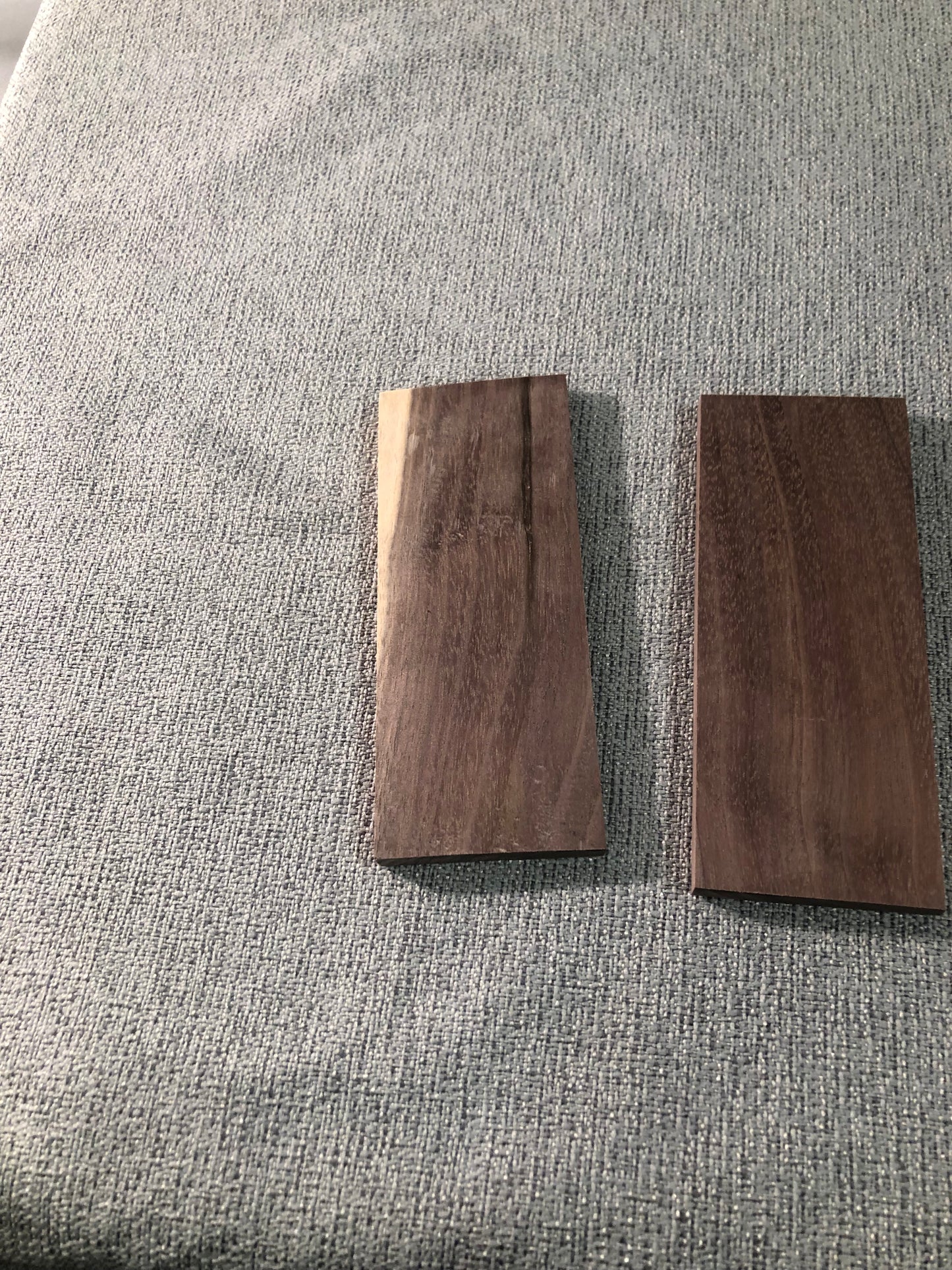 Black Walnut Knife Scales | .375" Thickness | 1.5" x 5"